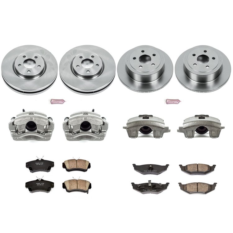 OE BRAKE KIT W/CALIPERS