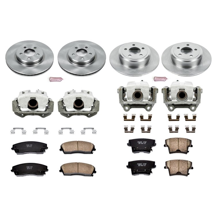 OE BRAKE KIT W/CALIPERS