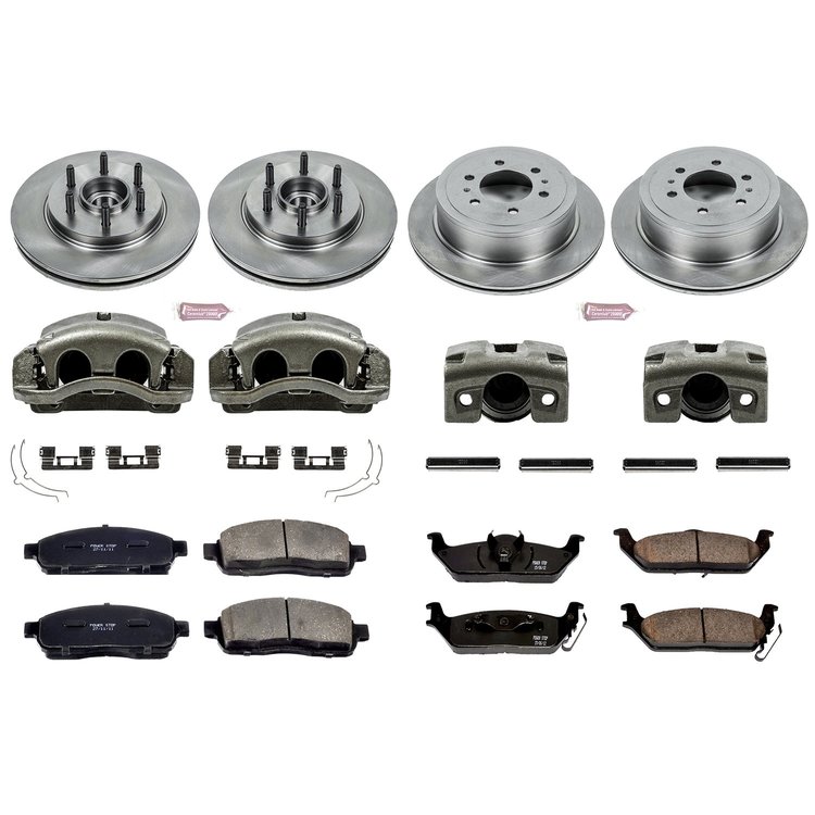 OE BRAKE KIT W/CALIPERS