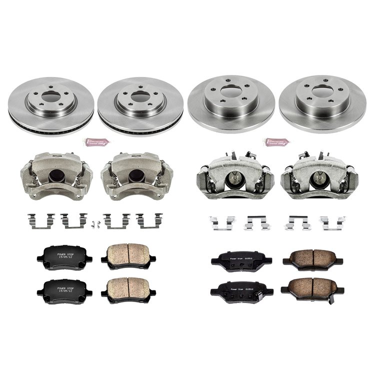 OE BRAKE KIT W/CALIPERS