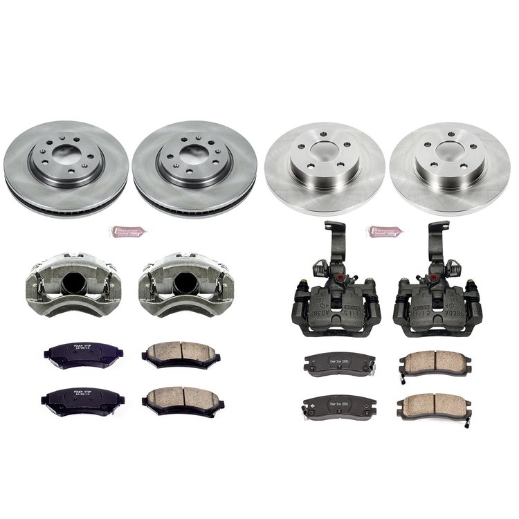 OE BRAKE KIT W/CALIPERS