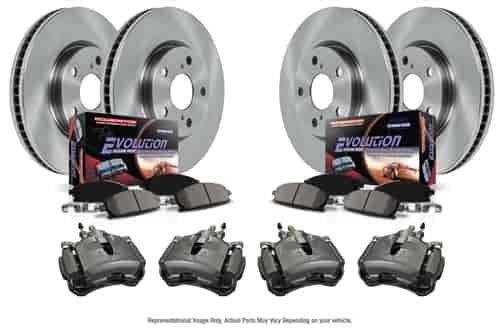 OE BRAKE KIT W/CALIPERS