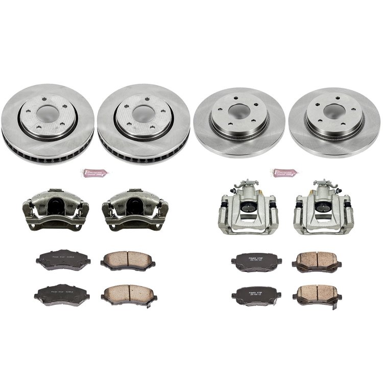 OE BRAKE KIT W/CALIPERS