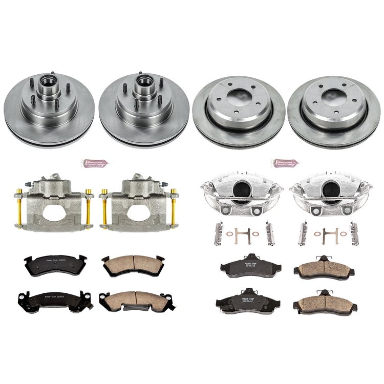 OE BRAKE KIT W/CALIPERS
