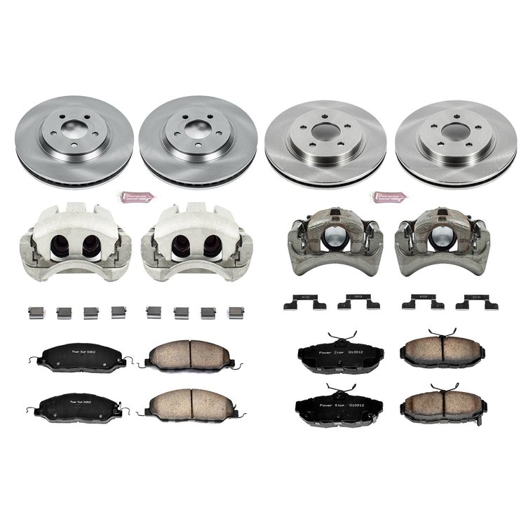 OE BRAKE KIT W/CALIPERS