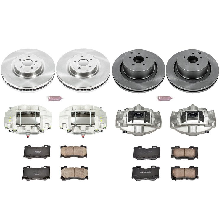 OE BRAKE KIT W/CALIPERS