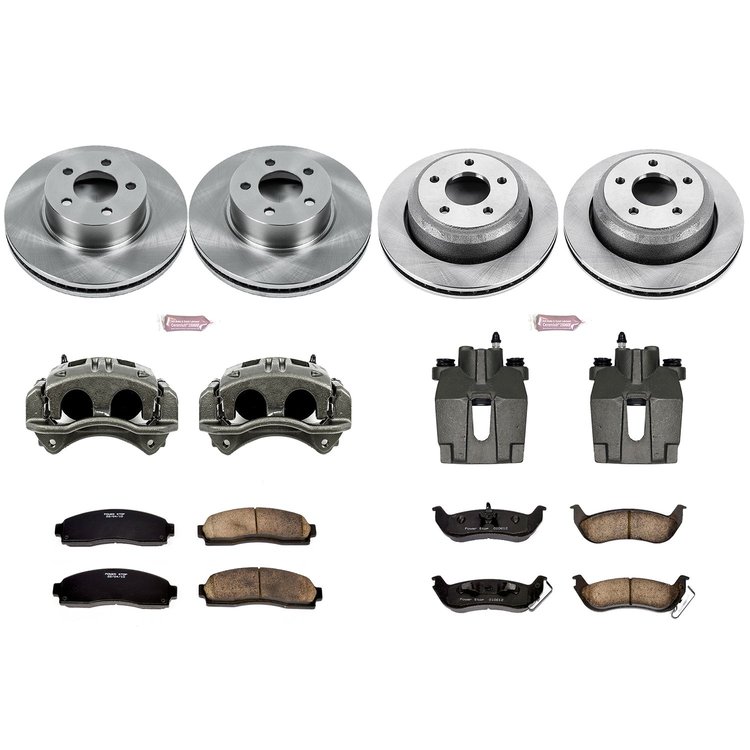OE BRAKE KIT W/CALIPERS