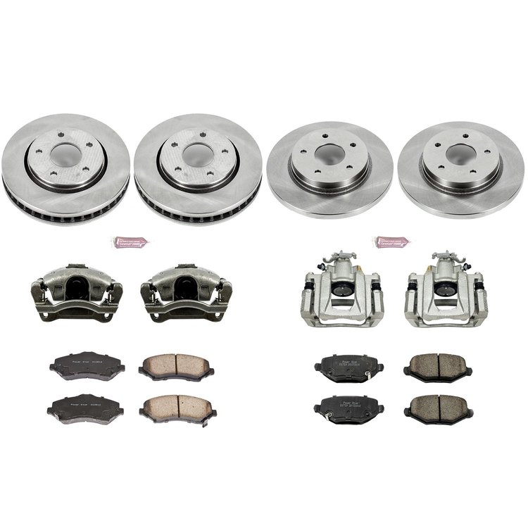 OE BRAKE KIT W/CALIPERS