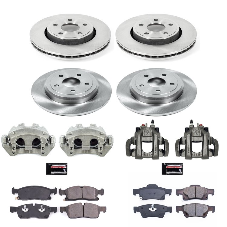OE BRAKE KIT W/CALIPERS