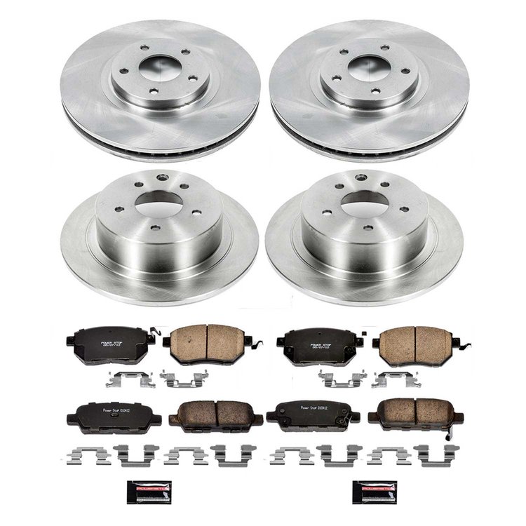 Autospecialty By Power Stop 1-Click Daily Driver Brake Kits