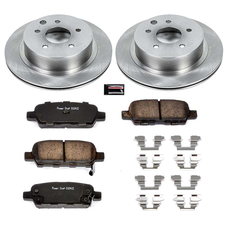 Autospecialty OE Stock Replacement 1-Click Daily Driver Brake Kit