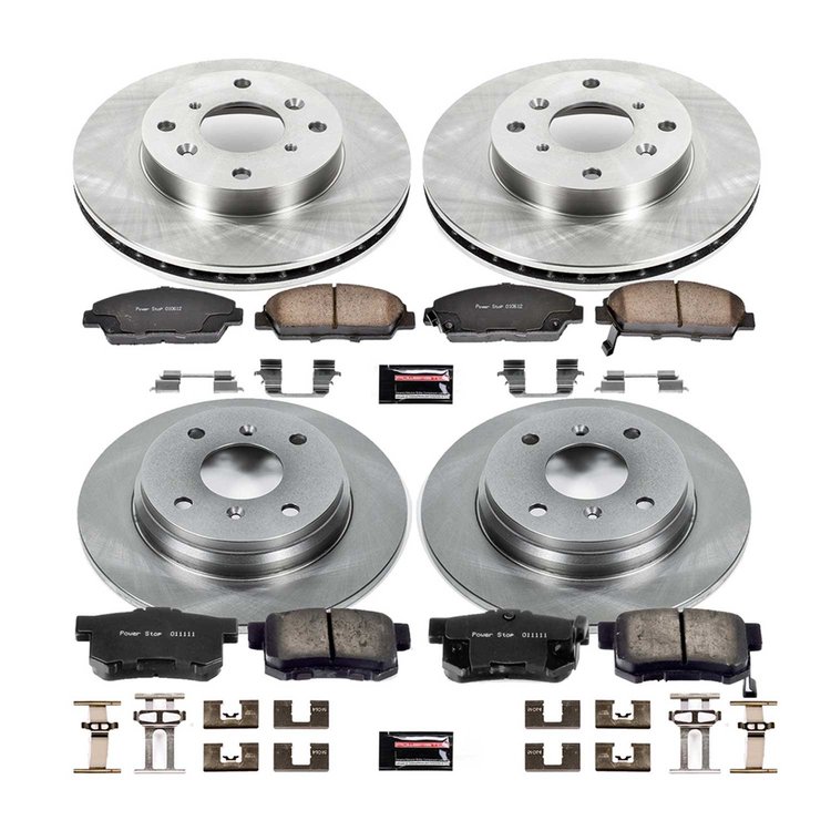 Autospecialty By Power Stop 1-Click Daily Driver Brake Kits