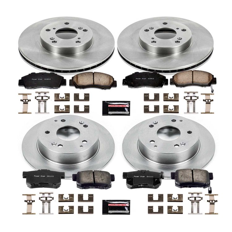 Autospecialty By Power Stop 1-Click Daily Driver Brake Kits