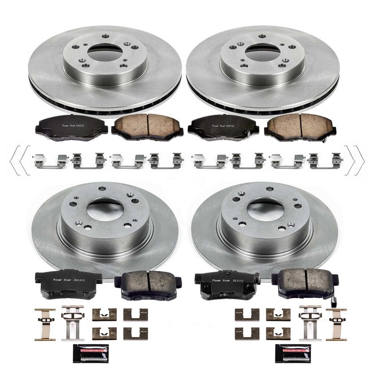 Autospecialty By Power Stop 1-Click Daily Driver Brake Kits