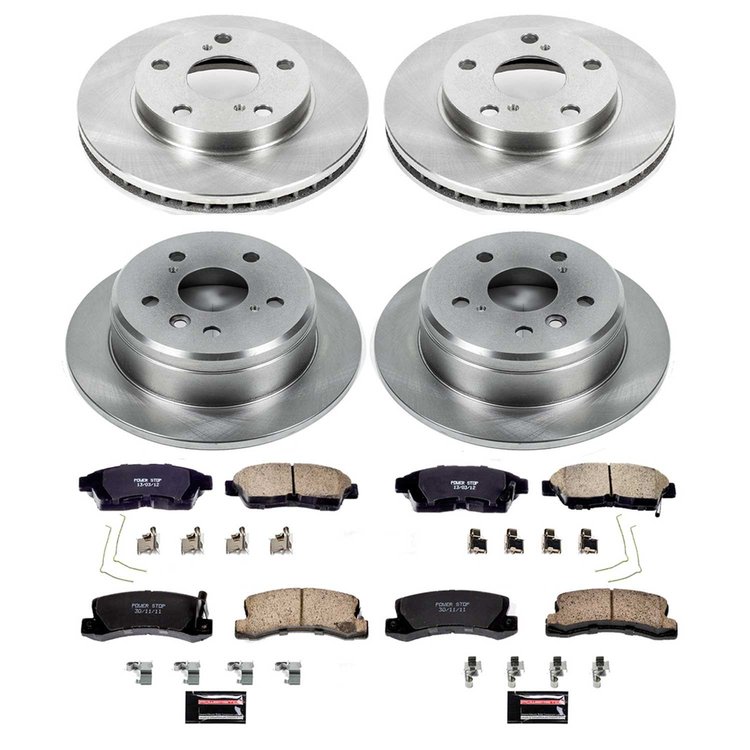 Autospecialty By Power Stop 1-Click Daily Driver Brake Kits