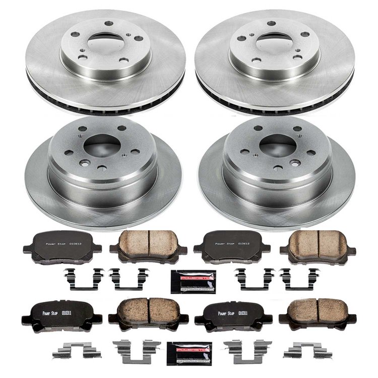 Autospecialty By Power Stop 1-Click Daily Driver Brake Kits