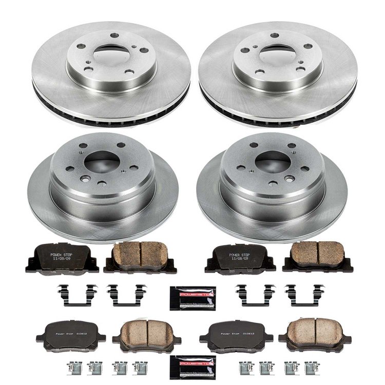 Autospecialty By Power Stop 1-Click Daily Driver Brake Kits