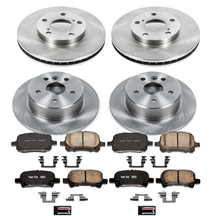 Autospecialty By Power Stop 1-Click Daily Driver Brake Kits