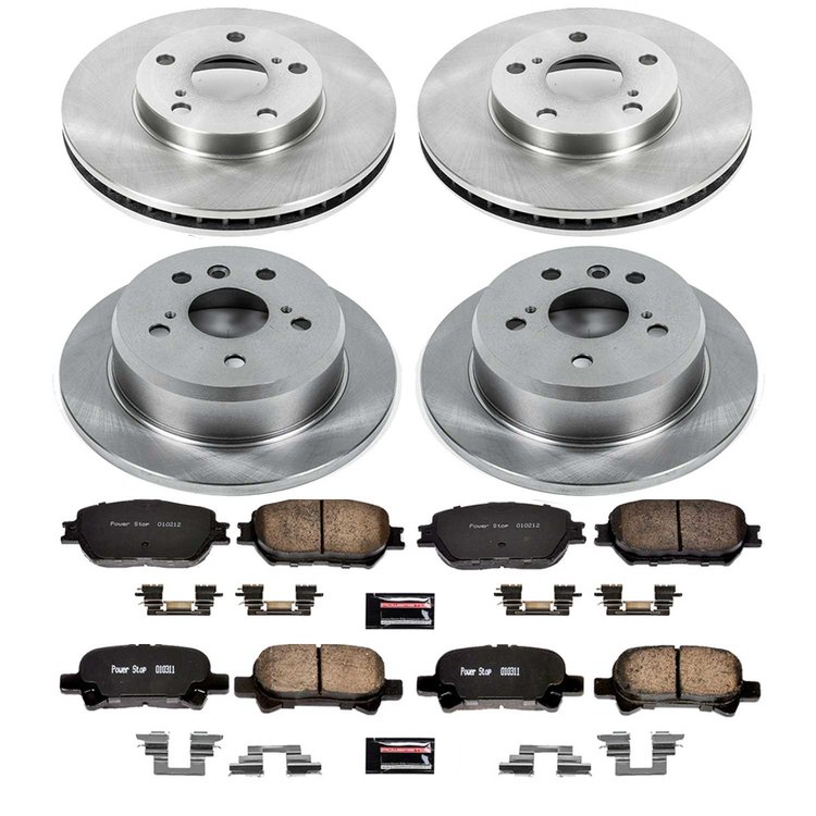 Autospecialty By Power Stop 1-Click Daily Driver Brake Kits