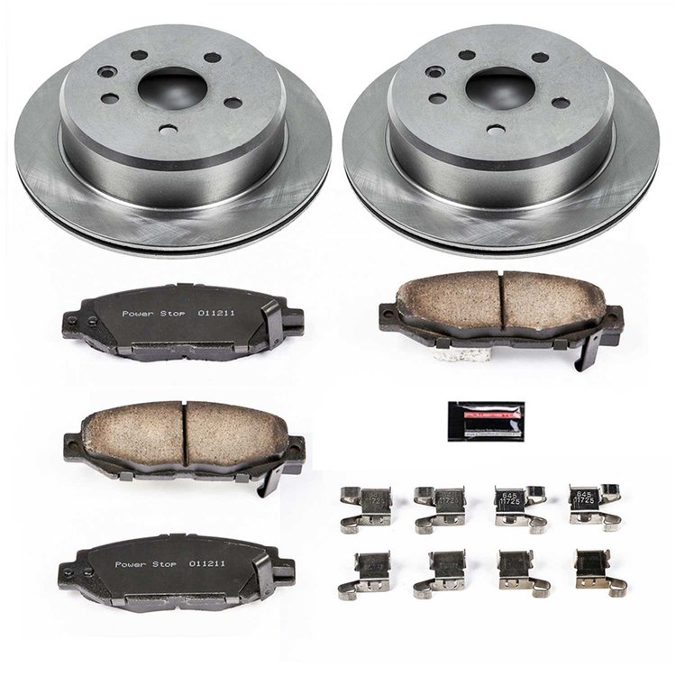 Autospecialty By Power Stop 1-Click Daily Driver Brake Kits