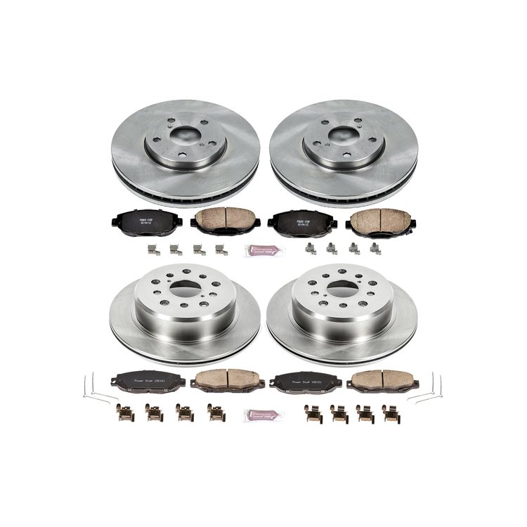 Autospecialty By Power Stop 1-Click Daily Driver Brake Kits