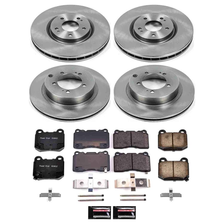 Autospecialty By Power Stop 1-Click Daily Driver Brake Kits