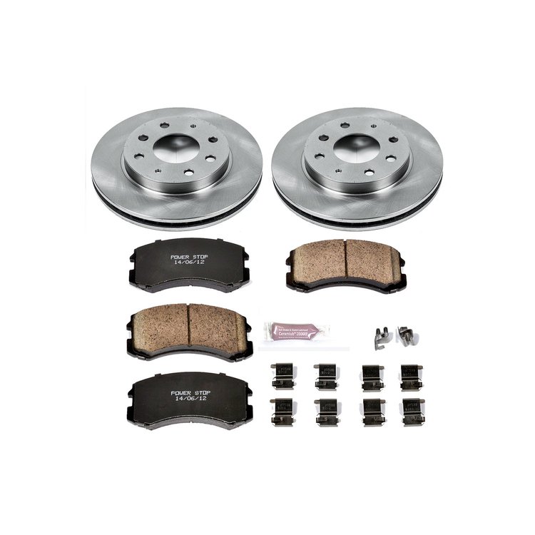 Autospecialty By Power Stop 1-Click Daily Driver Brake Kits