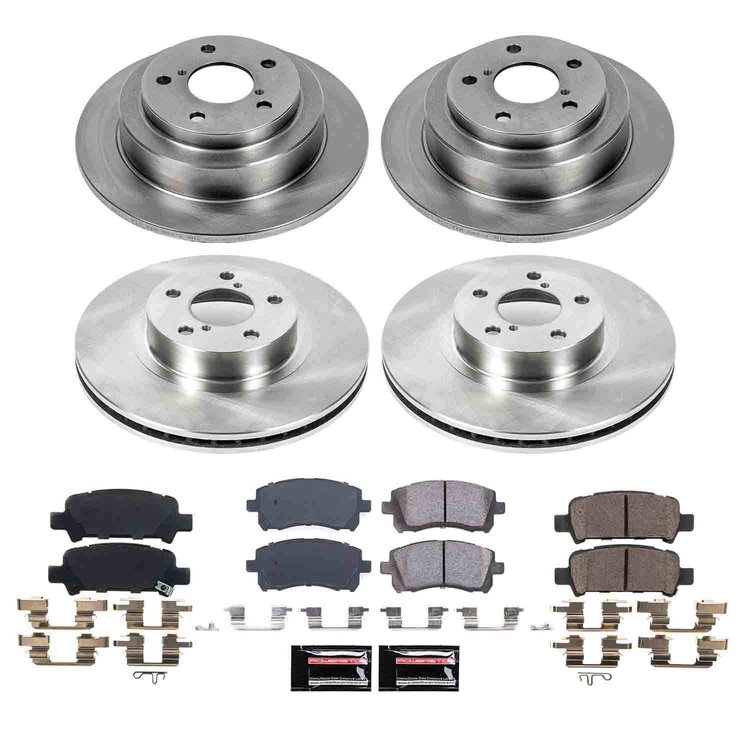 Autospecialty By Power Stop 1-Click Daily Driver Brake Kits