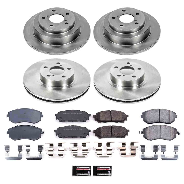Autospecialty By Power Stop 1-Click Daily Driver Brake Kits