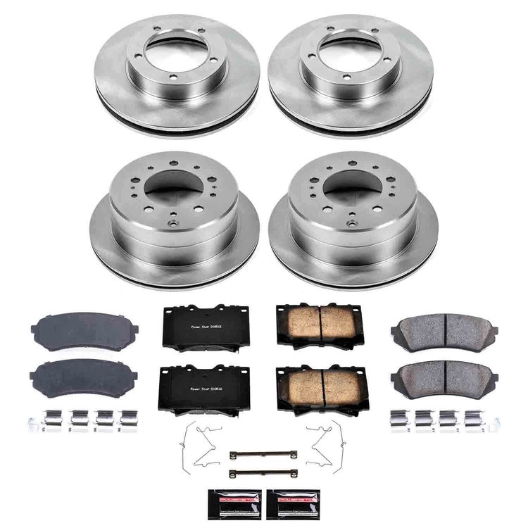 Autospecialty By Power Stop 1-Click Daily Driver Brake Kits