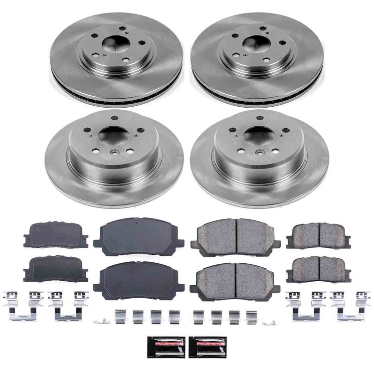 Autospecialty By Power Stop 1-Click Daily Driver Brake Kits