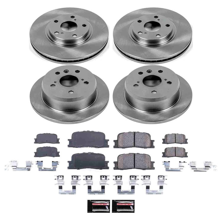 Autospecialty By Power Stop 1-Click Daily Driver Brake Kits