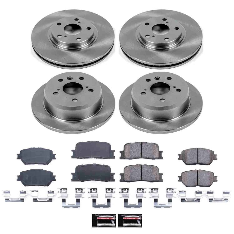 Autospecialty By Power Stop 1-Click Daily Driver Brake Kits