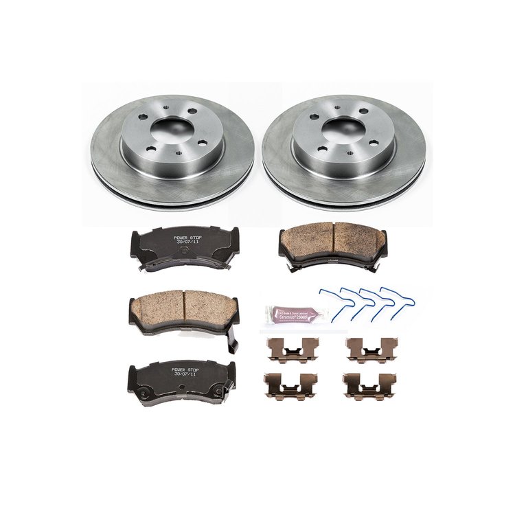 Autospecialty By Power Stop 1-Click Daily Driver Brake Kits