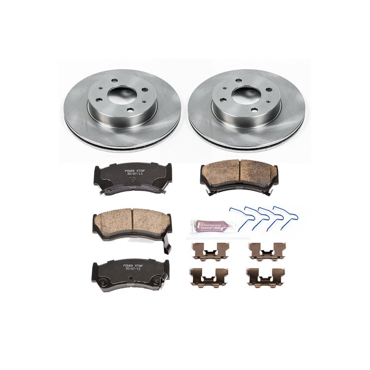 Autospecialty By Power Stop 1-Click Daily Driver Brake Kits