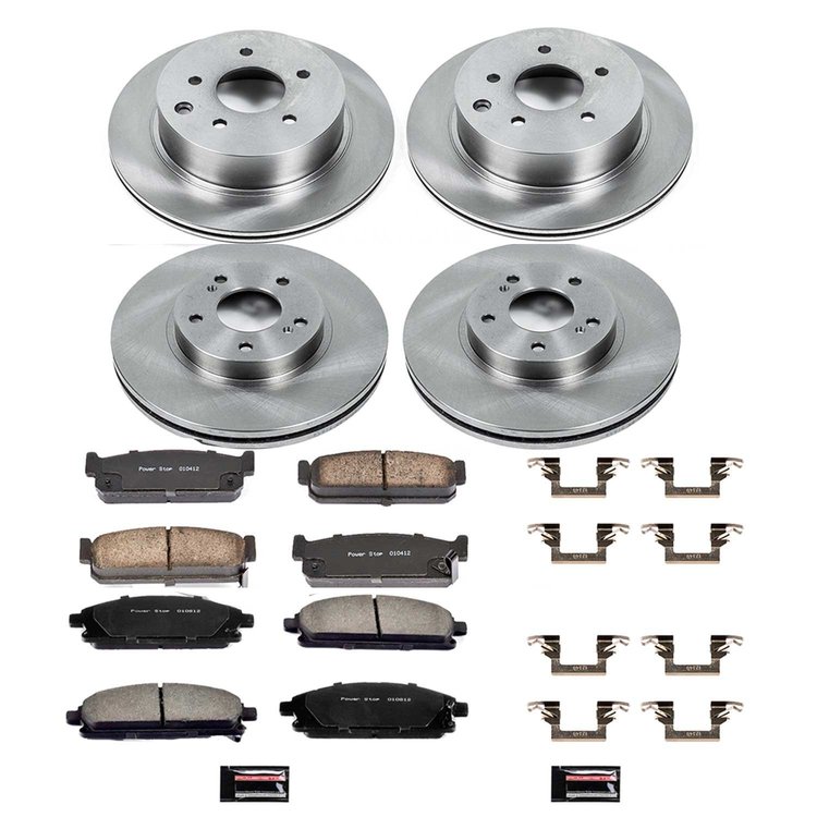 Autospecialty By Power Stop 1-Click Daily Driver Brake Kits