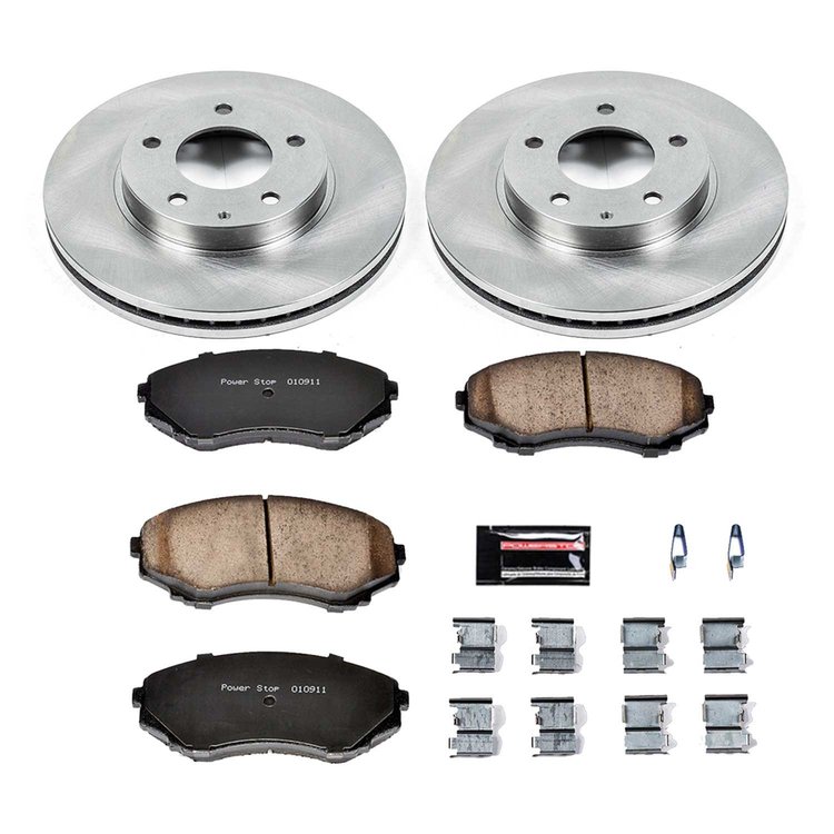 Autospecialty By Power Stop 1-Click Daily Driver Brake Kits