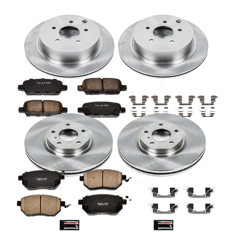 Autospecialty By Power Stop 1-Click Daily Driver Brake Kits