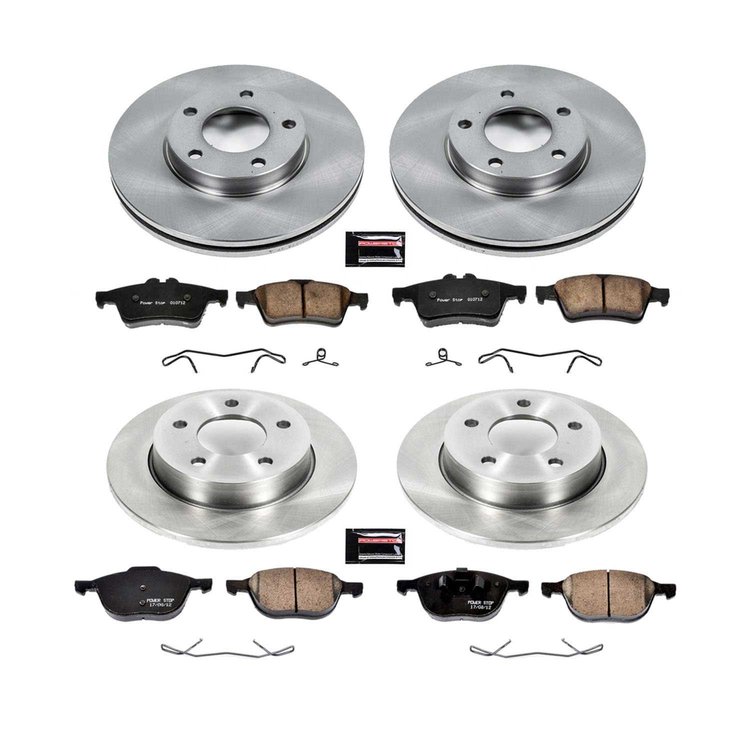 Autospecialty By Power Stop 1-Click Daily Driver Brake Kits