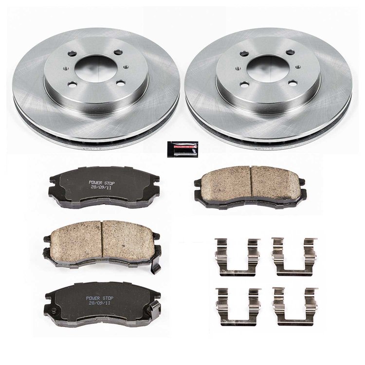 Autospecialty By Power Stop 1-Click Daily Driver Brake Kits