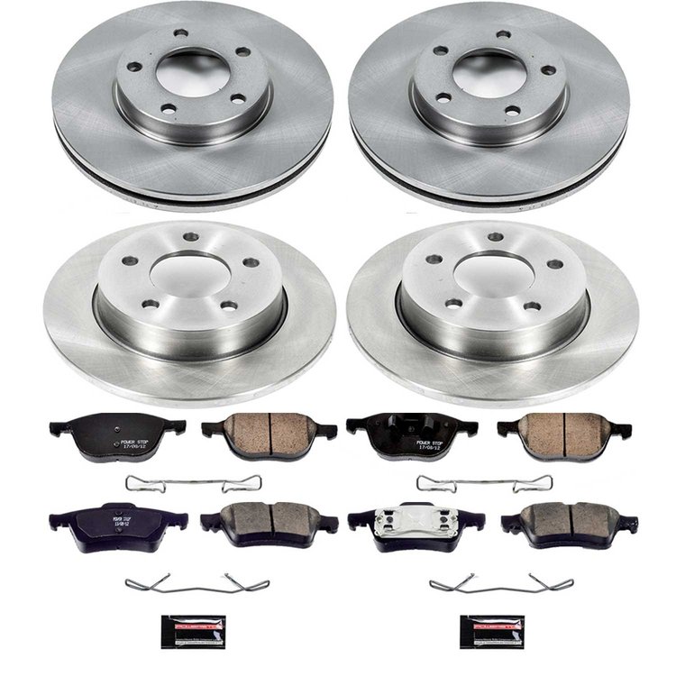 Autospecialty By Power Stop 1-Click Daily Driver Brake Kits