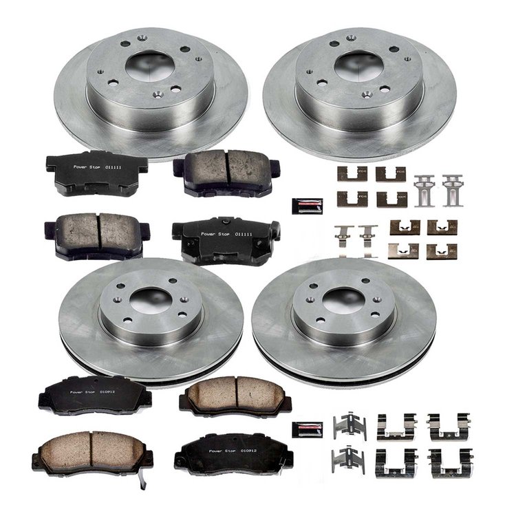 Autospecialty By Power Stop 1-Click Daily Driver Brake Kits