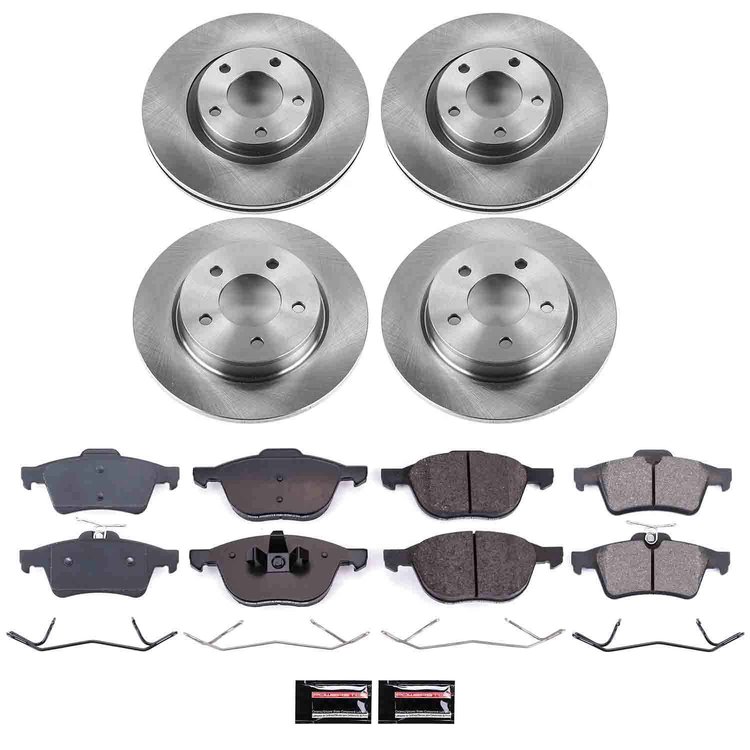 Autospecialty By Power Stop 1-Click Daily Driver Brake Kits