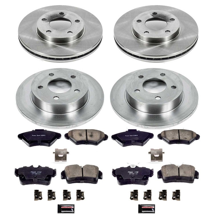 Autospecialty By Power Stop 1-Click Daily Driver Brake Kits