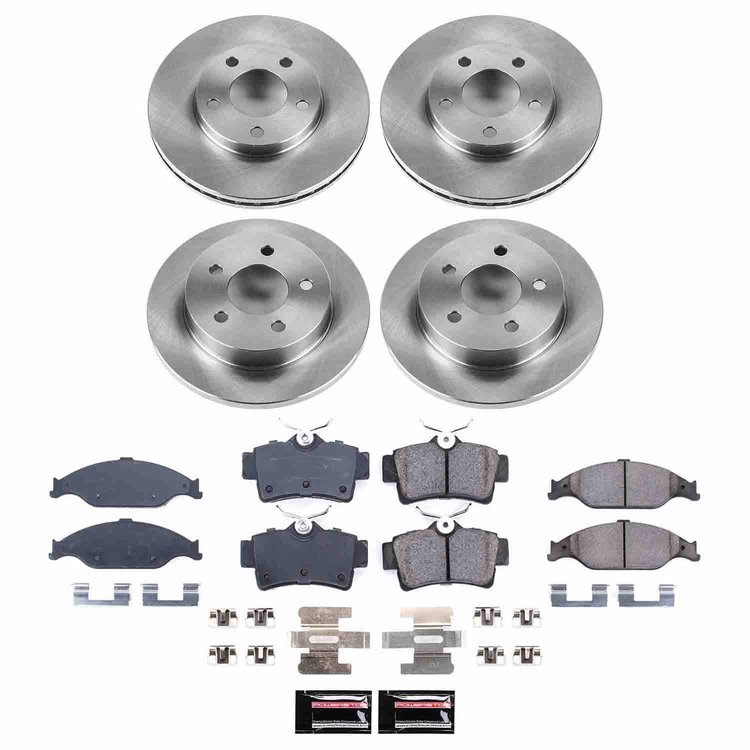 Autospecialty By Power Stop 1-Click Daily Driver Brake Kits