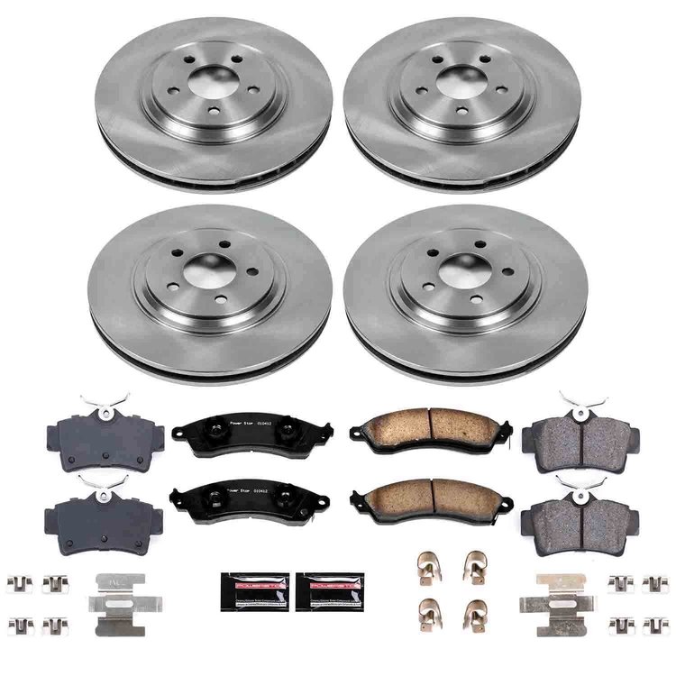 Autospecialty By Power Stop 1-Click Daily Driver Brake Kits