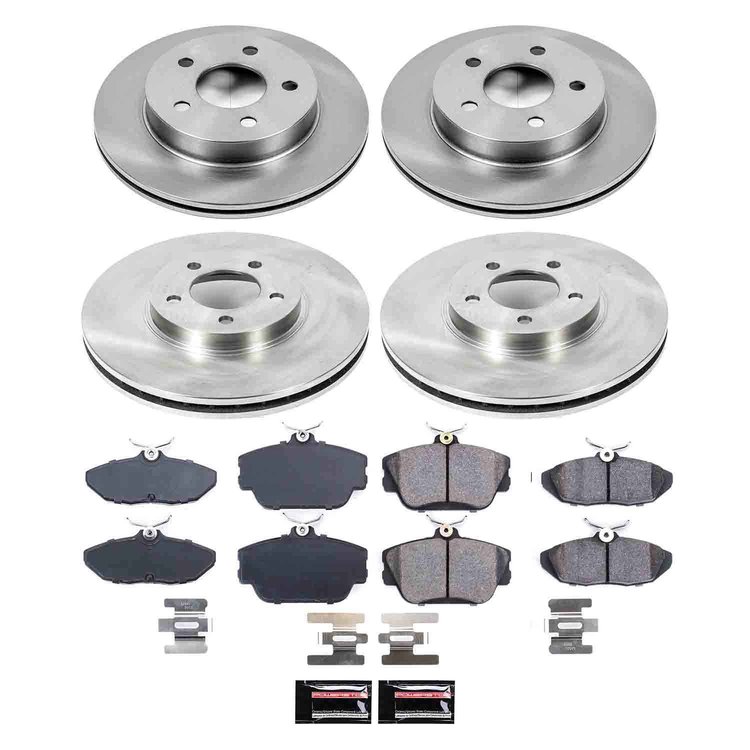 Autospecialty By Power Stop 1-Click Daily Driver Brake Kits