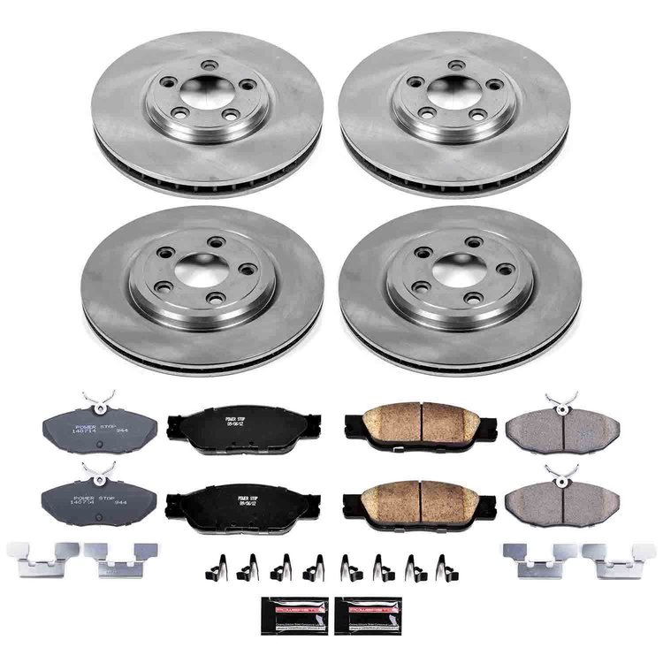 Autospecialty By Power Stop 1-Click Daily Driver Brake Kits