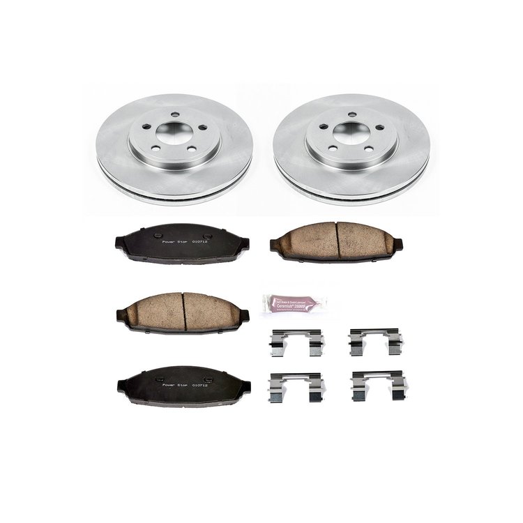 Autospecialty By Power Stop 1-Click Daily Driver Brake Kits