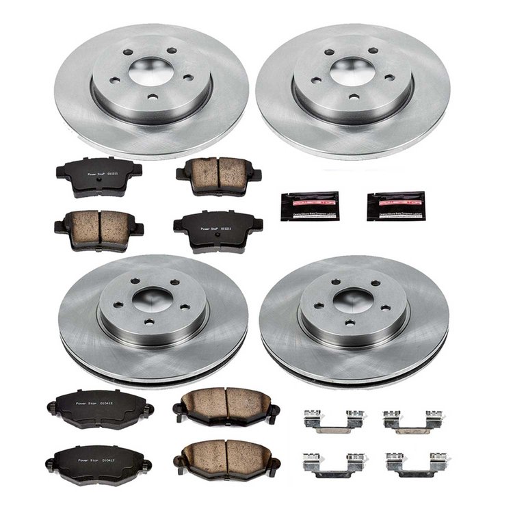 Autospecialty By Power Stop 1-Click Daily Driver Brake Kits